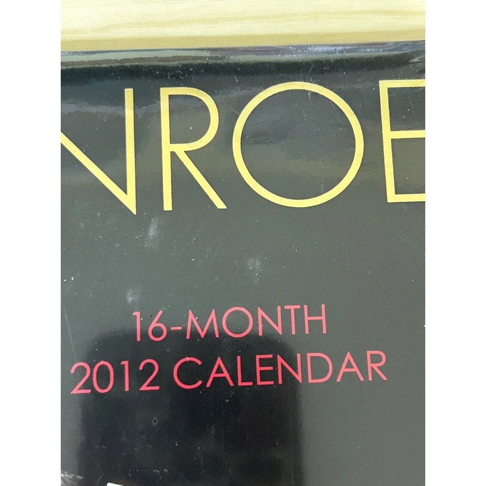 Marilyn Monroe 2012 16-Month Wall Calendar Graphique de France Sealed New‎